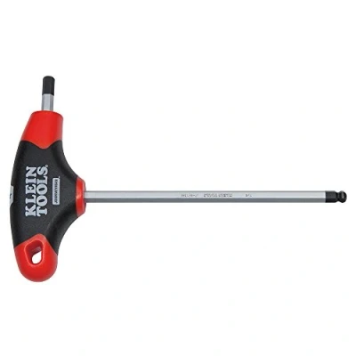 Image of 5/32 Inch Ball Hex Key with Journeyman T Handle, 6 Klein Tools JTH6E10BE