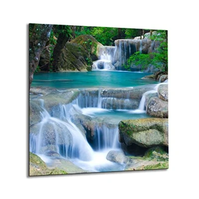 Image of Kitchen Glass Splashback Heat Resistant Toughened 60x65 cm graphic no. 1835