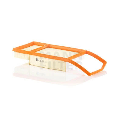 Image of 52000306 Air Filter MANN C 35 010 49mm 134mm 347mm Insert FIAT: 500 Hatchback, Panda III Convertible