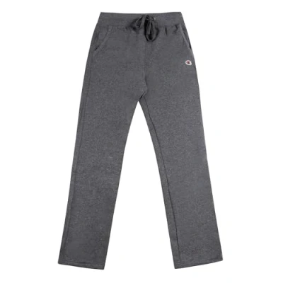 Image of Champion Women&#039;s Open Bottom Fleece Pant Sweatpants, Granite Heather, XS