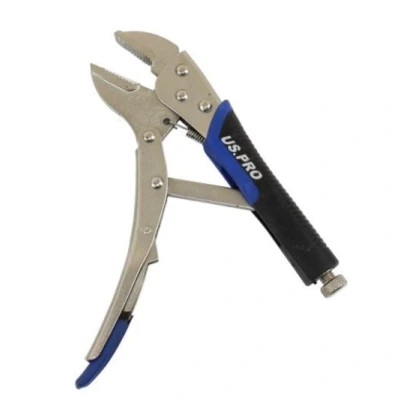 Image of US PRO Tools 10 Inch Straight Jaw Locking Pliers with Soft Grip Handles 2697
