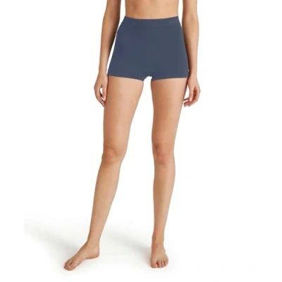 Image of FALKE Women&#039;s Wool Tech Light W BX Functional Yarn Quick Dry 1 Piece Base Layer Underwear, Blue (Capitain 6751), L