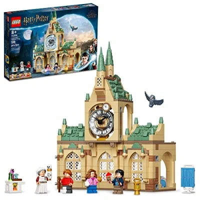 Image of LEGO Harry Potter Hogwarts Hospital Wing 76398 Building Kit; Cool, Collectible, Magical Gift for Kids Aged 8+ (510 Pieces)