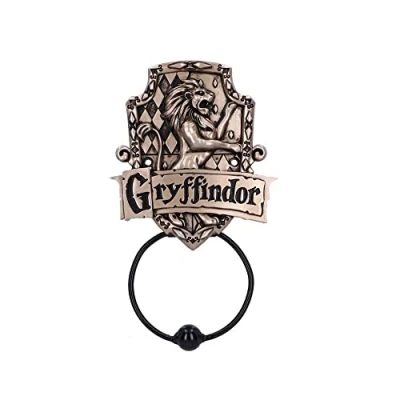 Image of Nemesis Now Officially Licensed Harry Potter Gryffindor Door Knocker, Bronze, 24.5cm