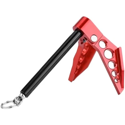 Image of RC Anchor Winch, 1/10 Crawler Car Winch Foldable Earth Ground Tool Fit for Axial SCX10 D90 CC01 Accessory