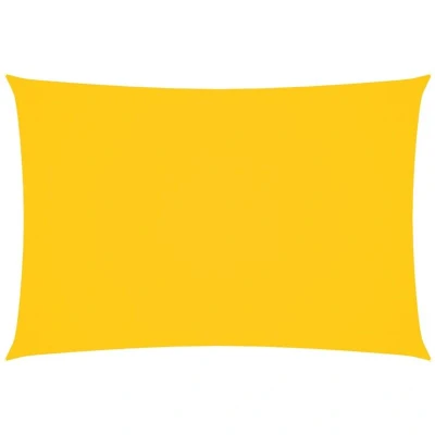 Image of vidaXL Sunshade Sail Oxford Fabric Rectangular 3x5 m Yellow