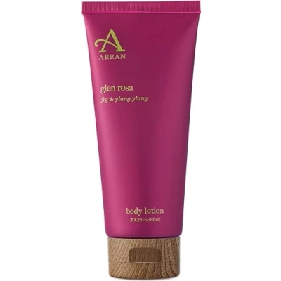 Image of Arran Sense of Scotland Glen Rosa Body Lotion for Women (200ml/6.76floz) Warm, Sweet &amp; Delicate Fragrance with Fig, Ylang Crushed Green Leaves