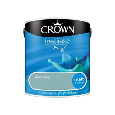 Image of Crown Retail Core Emulsion Matt Duck Egg 2.5 L