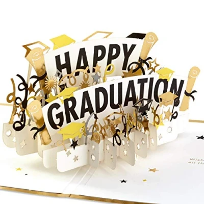 Image of Hallmark Signature Paper Wonder Pop Up Graduation Card (Happy Graduation)