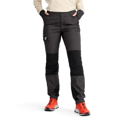 Image of RevolutionRace Women&#039;s Norwand Trousers, Durable Trousers for Hiking, Walking, Exploring and All Other Outdoor Activities, Grey, XXL