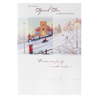 Image of Hallmark Medium Christmas Son Traditional Card