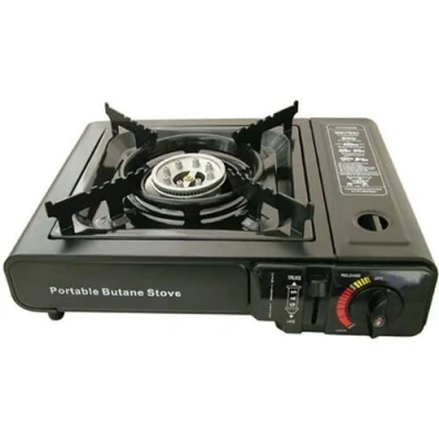 Image of D.I.L Portable Camping Butane Gas Stove Lightweight Travel Outdoor Mini Easy to carry friendly cooking solution