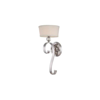 Image of Madison Manor 1 Light Indoor Wall Imperial Silver, G9