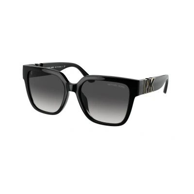 Image of Michael Kors Karlie Sunglasses, Women&#039;s, Size: 54, Black