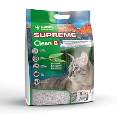 Image of Croci Supreme Clean Eucalyptus Litter Box 10 kg 9000 g