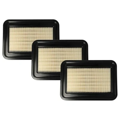 Image of vhbw Set 3x Flat Fold Filter compatible with Nilfisk Attix 33, 44 M H, 33 Vacuum Cleaner Pleated Element