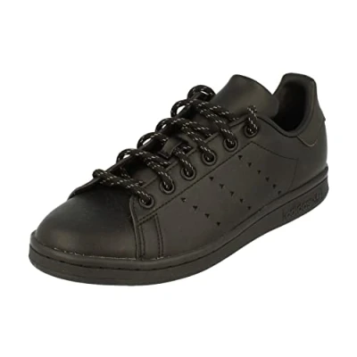 Image of adidas Originals Stan Smith Hu Pw Mens Trainers Black Size UK 8