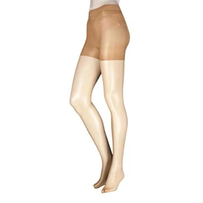 Image of Women&#039;s 1 Pair Elle 20 Denier Shaping Tights Hazelnut Medium