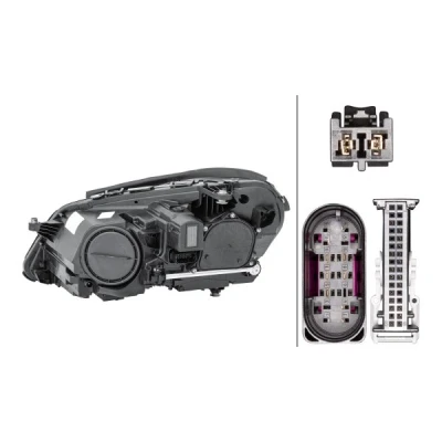 Image of 2128200459, 2128202039, 2128204839, 2128209059, 2129063803 Headlights HELLA 1LX 011 066 641 MERCEDES BENZ: E Class T modell, Saloon