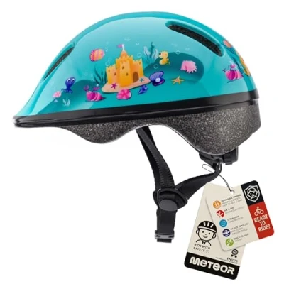 Image of Helmet For Baby Kids Toddler Childrens Boys Cycle Safety Crash Small Sizes Child MTB Bike Bicycle Skateboard Scooter Hoverboard Riding Lightweight Adjustable Breathable KS06