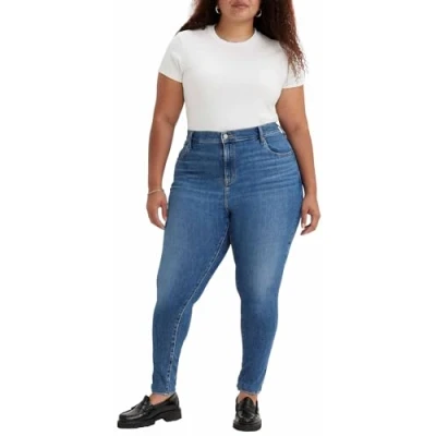 Image of Levi&#039;s Plus 720 HIGH RISE Super Skinny Jeans Fit, Women&#039;s, Size: 18x32, Love song mid