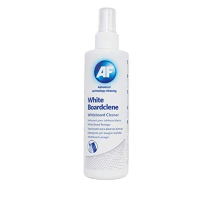 Image of AF Whiteboard Eraser Cleaner Spray Solution Fluid for White board surface cleaning Ideal Schools, Offices, Classrooms labs