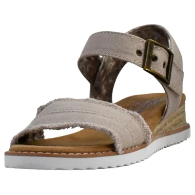 Image of Skechers Women&#039;s Desert Kiss Adobe Princess Sandal, Tpe, 10 Wide