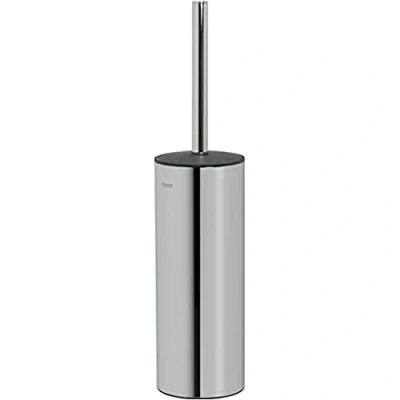 Image of Tiger Noon Toilet Brush and Holder Freestanding, Chrome, 8.9 x 38.3 cm