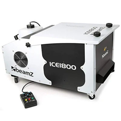 Image of beamz ICE1800 Low Fog Machine Professional Ground for Stunning Ice Effects Perfect Parties, Concerts, Weddings, and Stage Performances