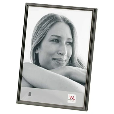 Image of walther Design Picture Frame Anthracite 13 x 18 cm Chloe Portrait WD318D