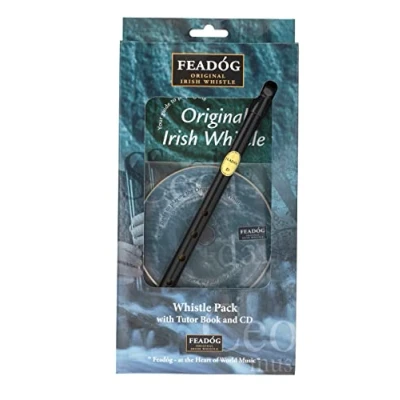 Image of Feadog Black D Whistle Triple Pack FW03BK