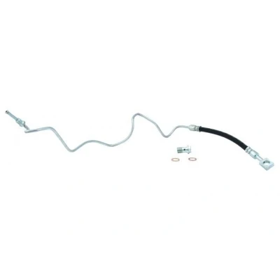 Image of 1J0611764AD, 1J0611764D, 1J0611764F, 1J0611764K, 1J0611764R brake Hose MAPCO 3663 Rear Axle Right, at caliper 233mm VOLKSWAGEN: Golf 4