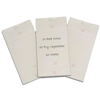 Image of Concept4u 10 x Restaurant Order Pads Standard Numbered Ordering Pad Ideal for Cafe, Takeaway, Pubs &amp; Bar, Food Waiter Waitress