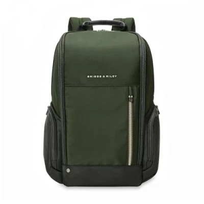 Image of Briggs &amp; Riley HTA Medium Widemouth Backpack, Black