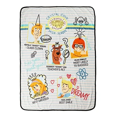 Image of Northwest Scooby Doo Silk Touch Throw Blanket, 46&quot; x 60&quot;, GH School Memories