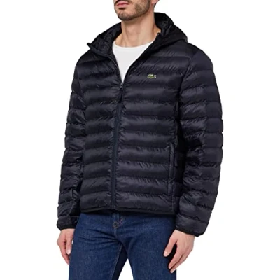 Image of Lacoste Men&#039;s Bh0539 Parkas &amp; Jackets, Abimes, L