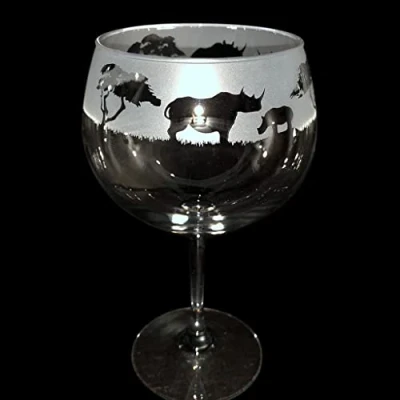 Image of Milford Collection Animo Glass Gin Balloon 70cl Rhino