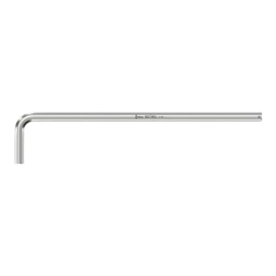 Image of Wera 05022123001 950 L HF Angled Male Spanners, System Metric, Chrome, with Holding Function, 6.0 mm Matt