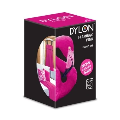 Image of DYLON Machine Dye 350g Salt Included! Flamingo Pink Bulk Discount Available (1)
