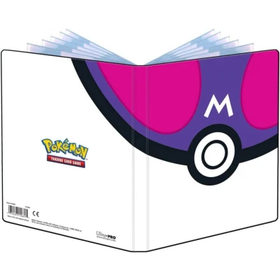 Image of Ultra Pro E 15669 4 Pocket Portfolio Pokemon Master Ball, Multi Coloured