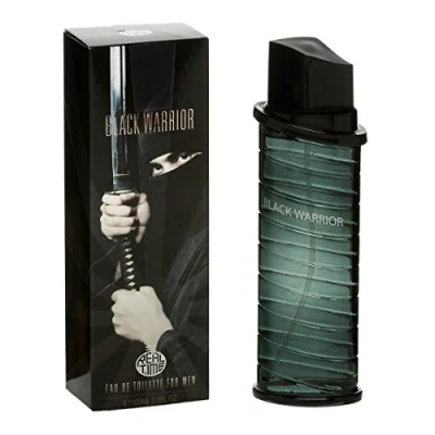 Image of REAL TIME Men&#039;s Eau de Toilette, Black Warrior, 100 ml