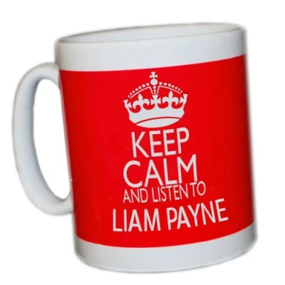 Image of KEEP CALM AND LISTEN TO LIAM PAYNE (RED) MUG