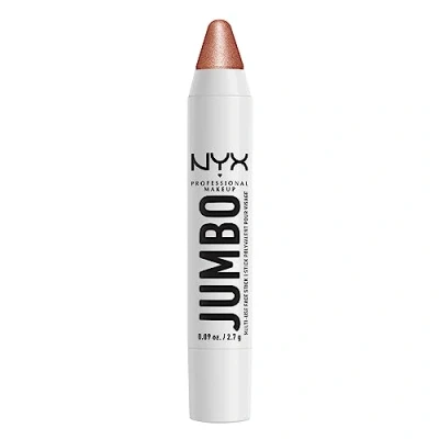 Image of NYX Professional Makeup Multi Use Highlighter Stick, Weightless Buildable Formula with Jojoba Oil, Twist Up No Need To Sharpen, Vegan and Cruelty Free, 2.7 g, Shade: Coconut Cake