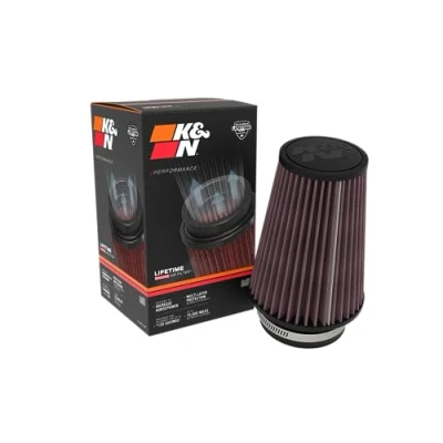 Image of K&amp;N Universal Conical Air Filter 102mm flange, 152mm base, top, 203mm height (RU 1046)