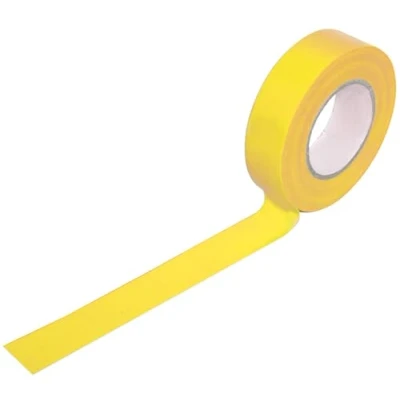 Image of MERCURY ETYP8 19mm x 20m Electrical PVC Yellow Tape