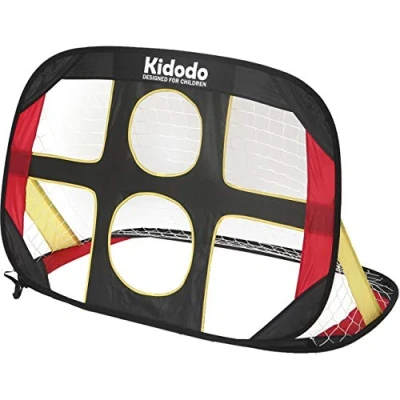Image of Kidodo Football Goal Posts for Kids Pop up Chidren Foldable and Portable Soccer net Outdoor Garden Indoor Toy