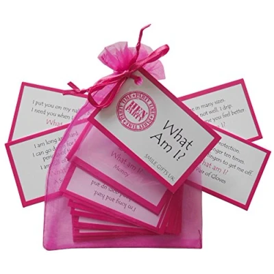 Image of SMILE GIFTS UK Hen Party game What Am I cards (Riddle based full of innuendo Excellent night game) Get your going with Games.