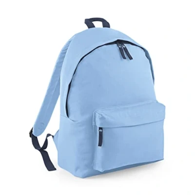 Image of BagBase BG125 Original Fashion Backpack Sky Blue/French Navy