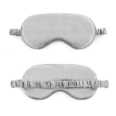 Image of Sleep Mask with Adjustable Strap, Mulberry Sleeping Aid Blindfold for Nap, Silk Eye