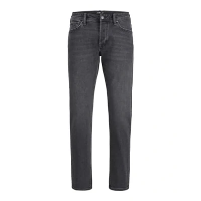 Image of Bestseller A/S Men&#039;s Jjimike Jjoriginal Cropped SBD 511 Sn Jeans, Black Denim, 34 W/30 L